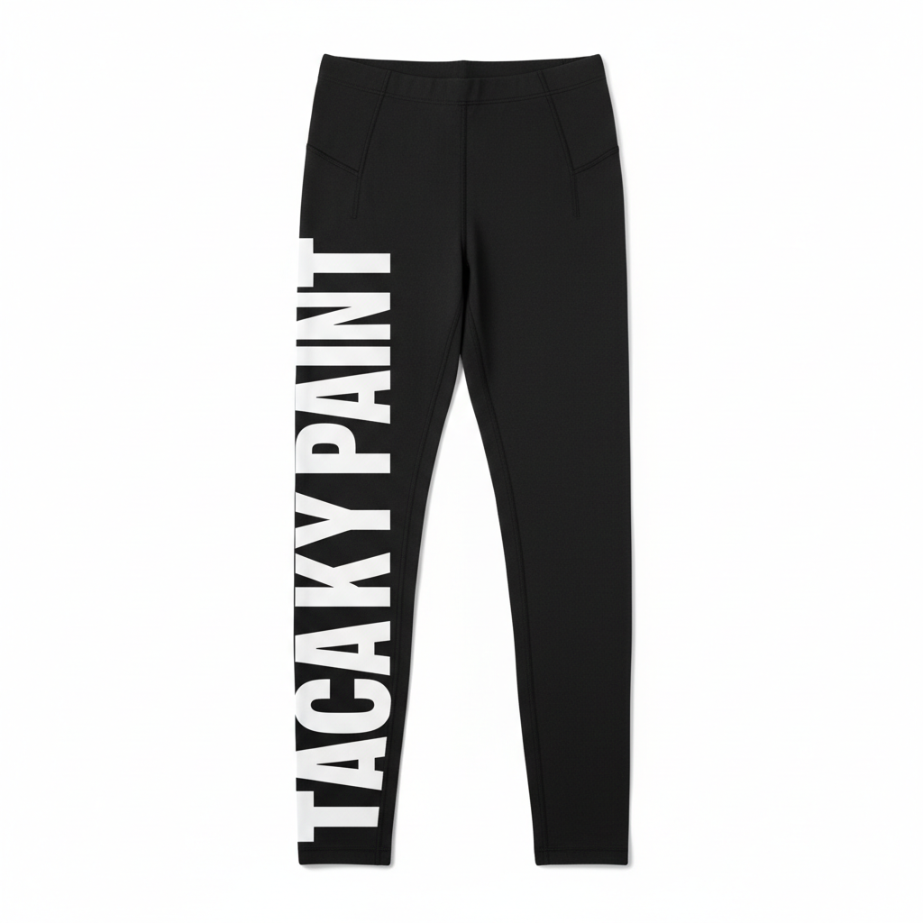 Tacky Paint Leggings - Reversed